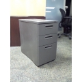 Grey 3 Drawer Box Box File Pedestal, Locking